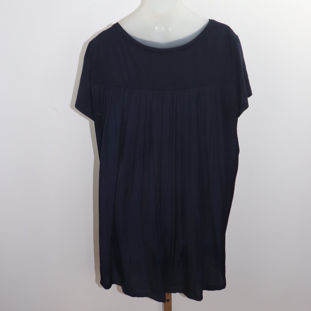Navy blue soft shirt